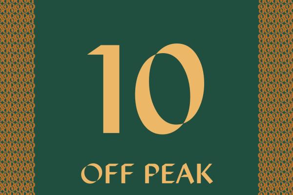 10 Entry Sessions Off Peak
