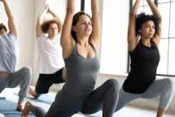 Yogalates at 11.30am