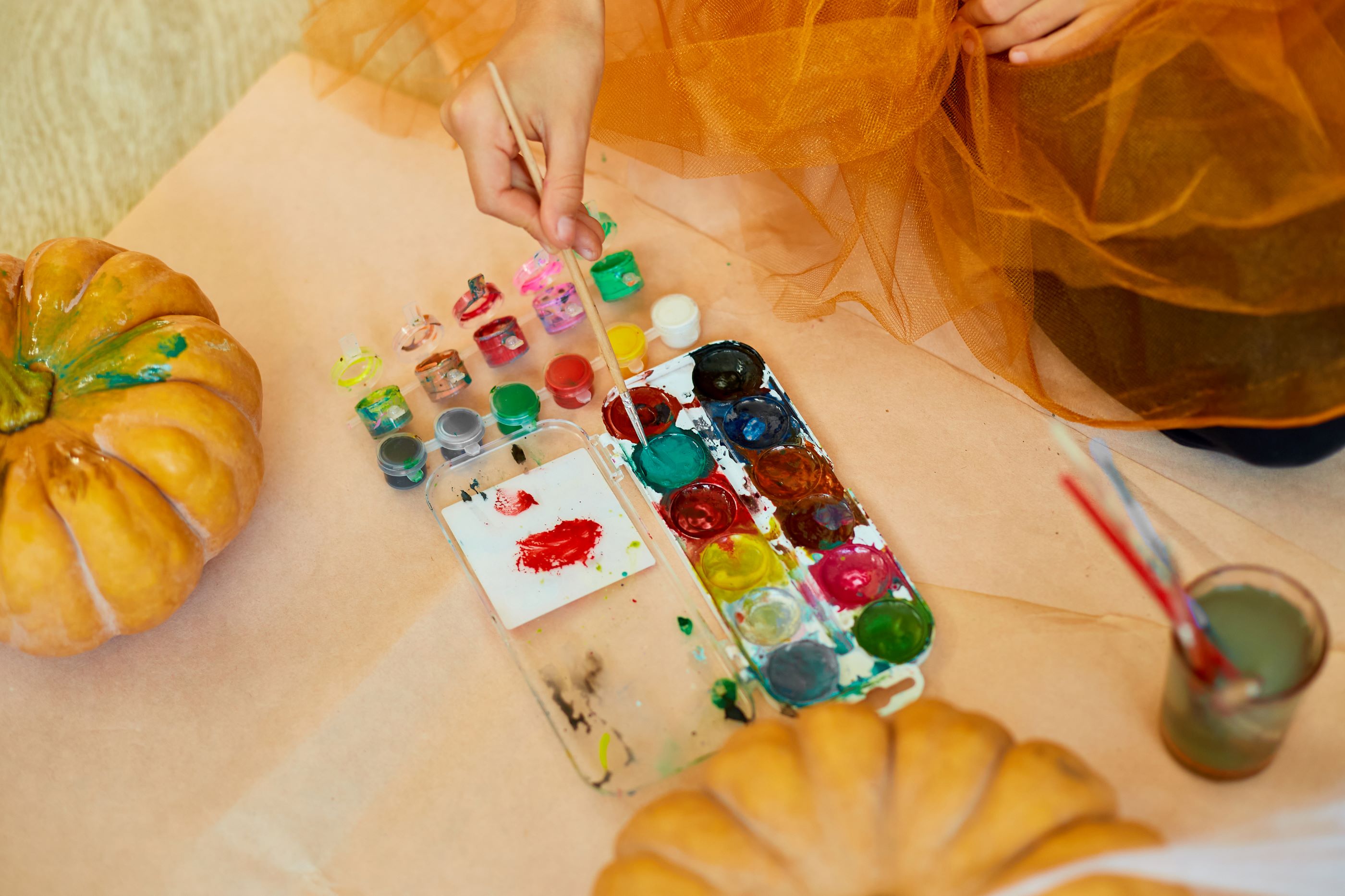 Creepy Ceramic & Canvas Decorating