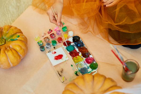 Creepy Ceramic & Canvas Decorating
