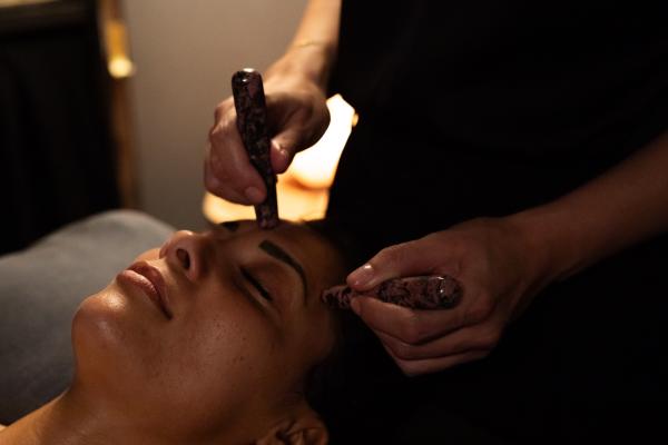 Deluxe Facial & Hot Stones - Gemstone Alchemy | 100mins