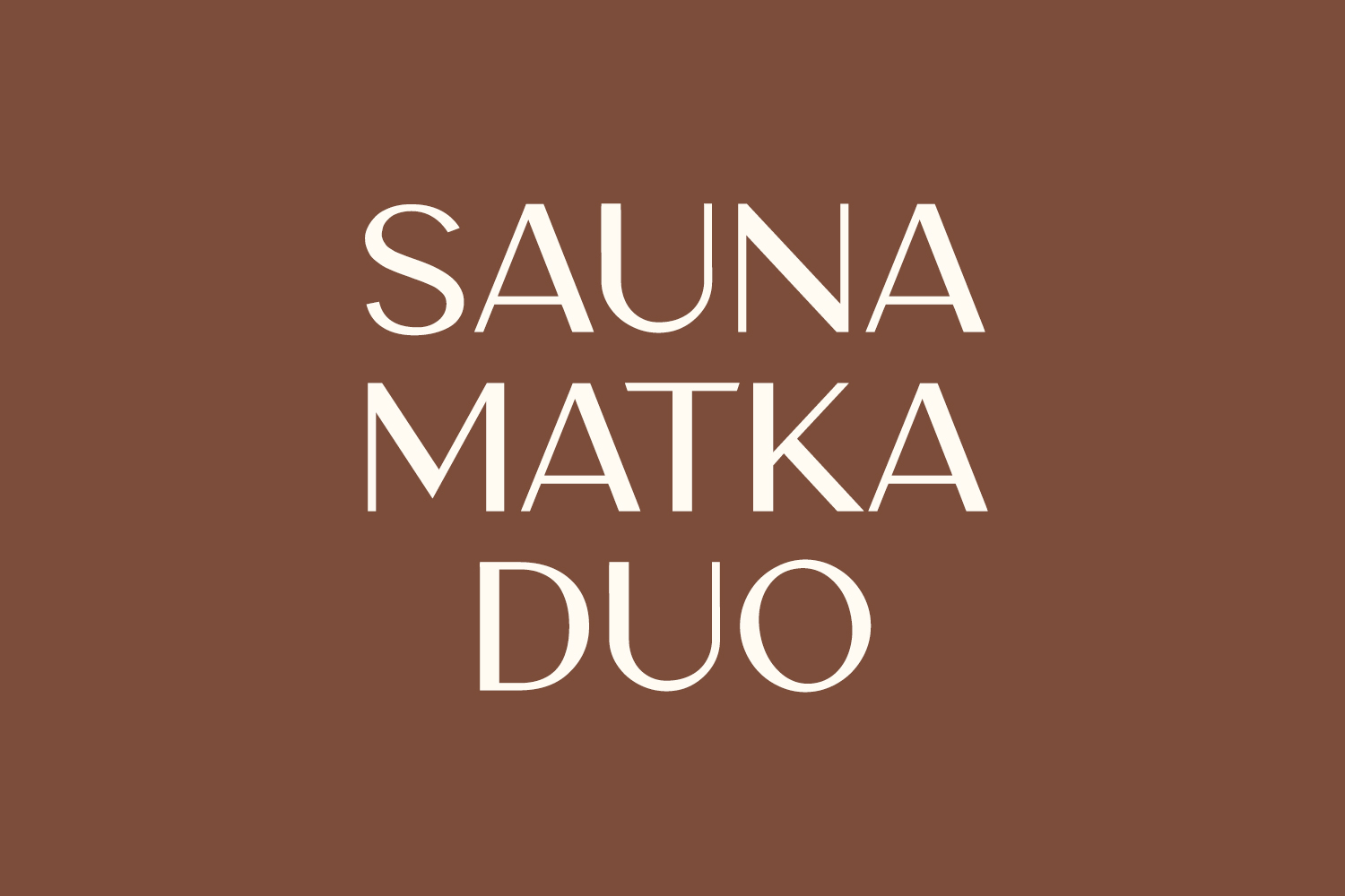 Pre-Sale Sauna Matka Duo [Limited Edition]