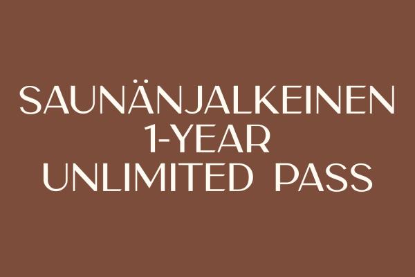Pre-Sale Saunanjälkeinen 1-Year Unlimited Pass [Limited Edition]