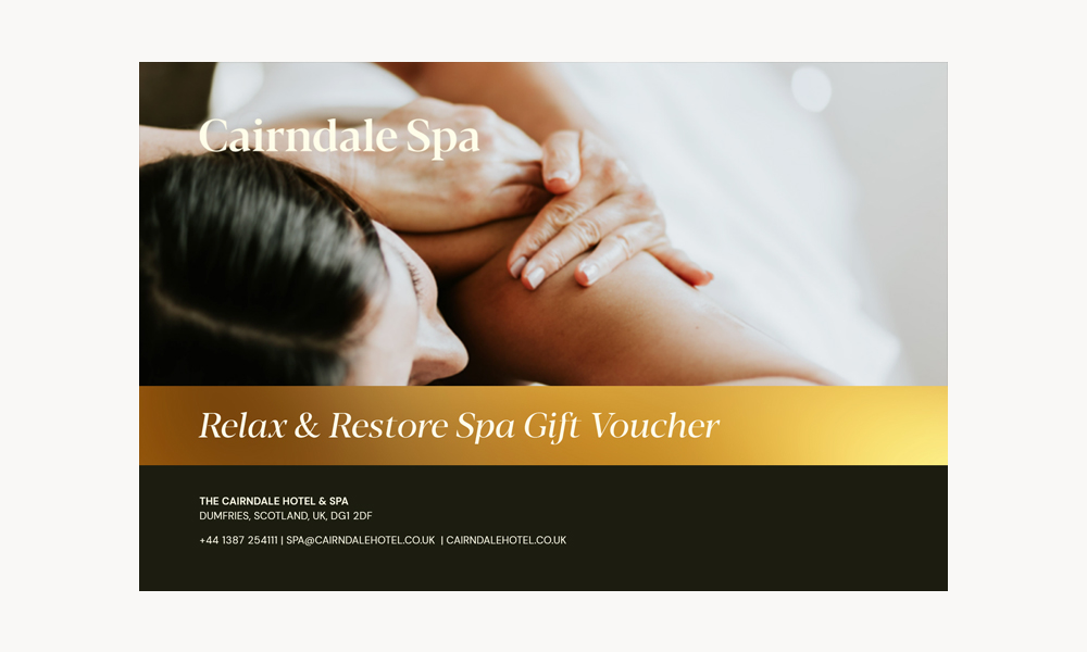 Relax & Restore Spa Day Voucher - Weekday