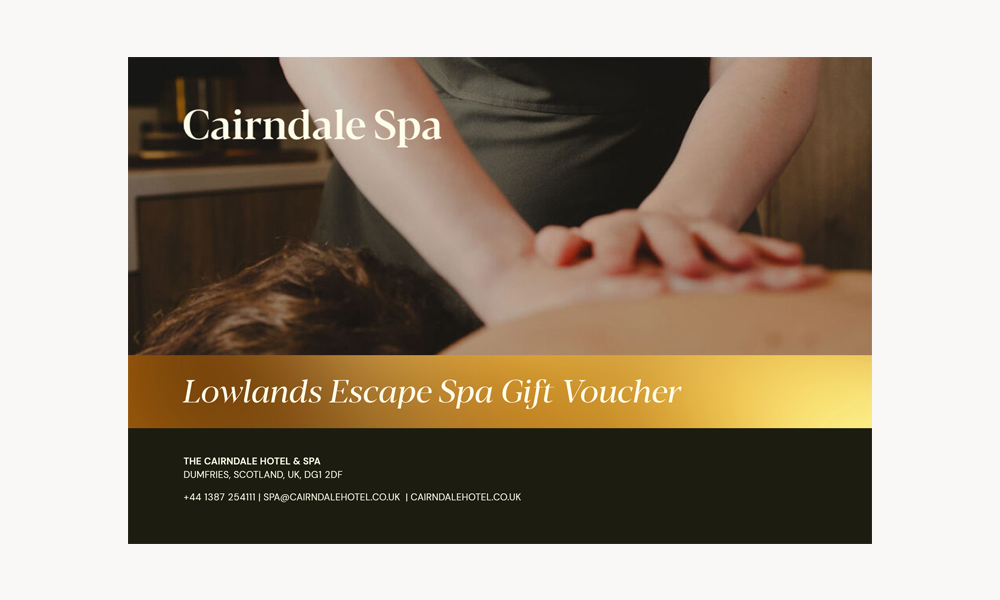 Lowlands Escape Spa Day Voucher - Weekend