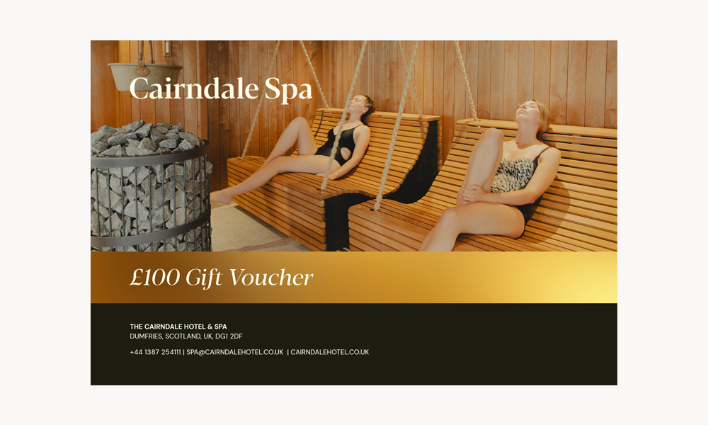 £100 Cairndale Spa voucher