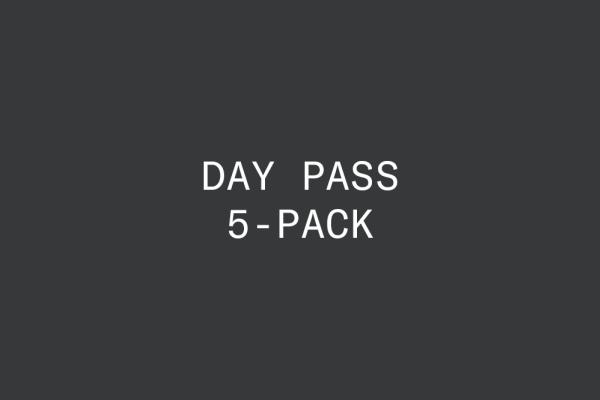 Flatiron Day Pass 5-Pack