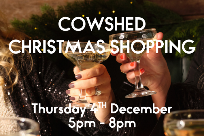 Cowshed Spa Christmas Shopping Evening