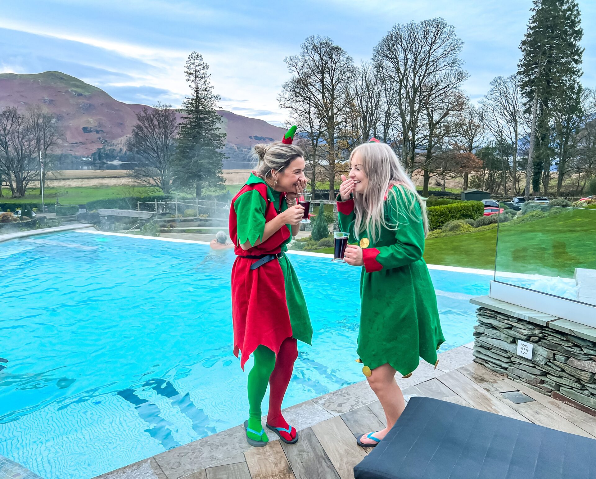 Festive Delights  Mud Rasul with Mulled Wine or Luxury Baileys Hot Chocolate