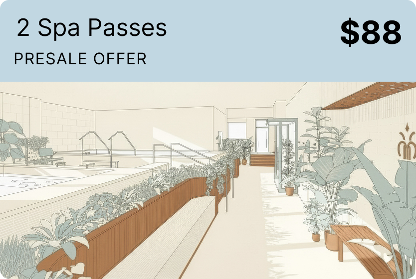 Presale: 2 Spa Passes at All's Well