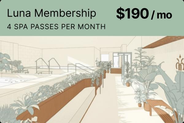 Luna Membership: 4x Monthly Access