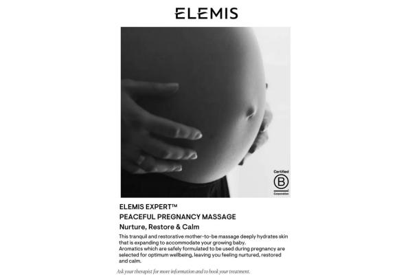 Elemis Expert™ Peaceful Pregnancy Massage