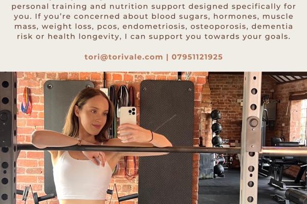 Personal Training Consultation & Taster Session with Tori (Dec only)