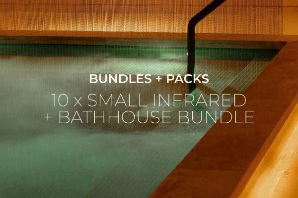 10 x Small Private Infrared + Bathhouse Bundle
