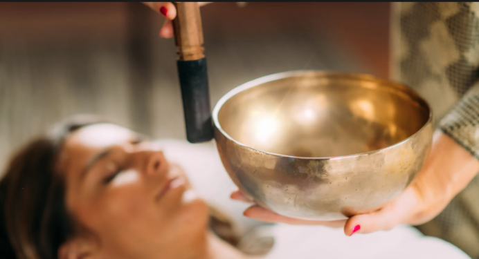 HERBAL COCOON  with Singing bowls