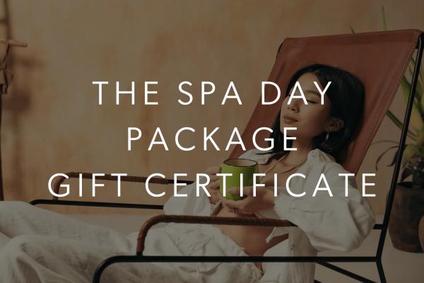 The Spa Day Package Gift Card