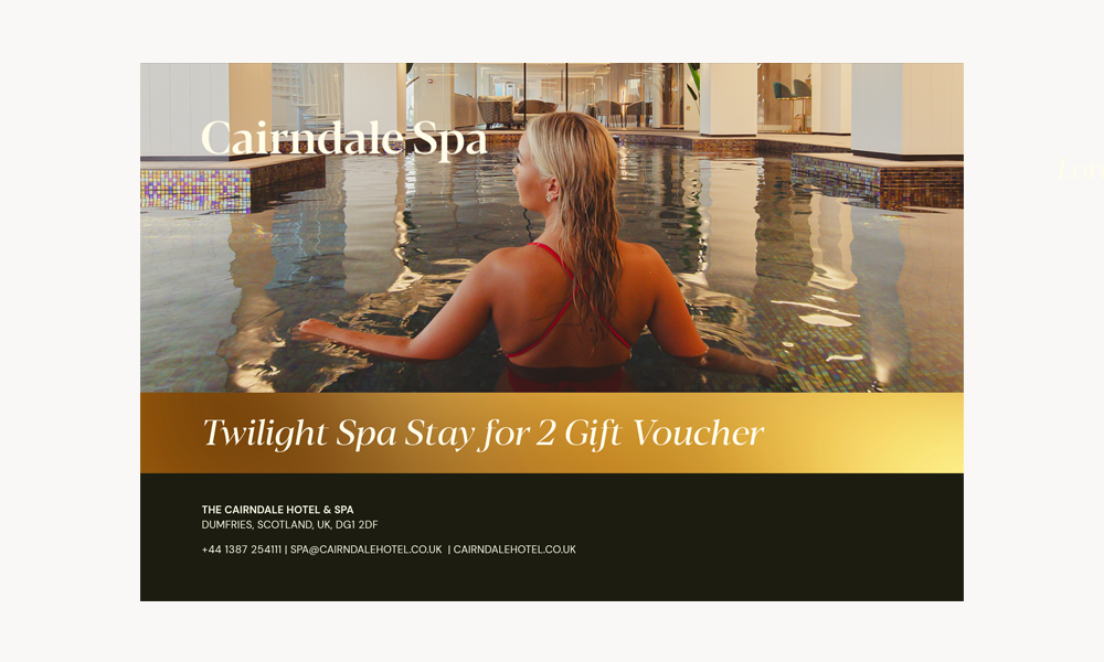 Twilight Spa Stay for 2 Voucher - Friday & Saturday