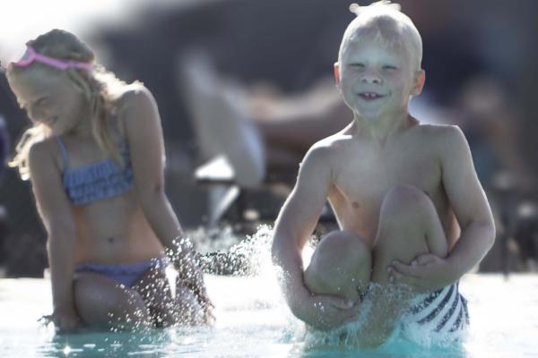 Spa-inngang for barn og ungdom (4–15 år)