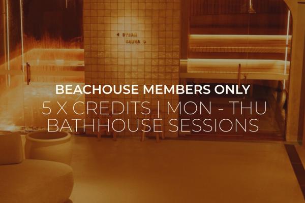 5 X Credits (Beachouse Members)