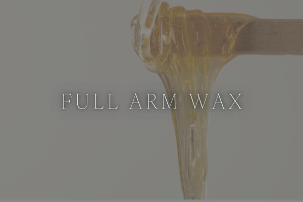Full Arm Wax