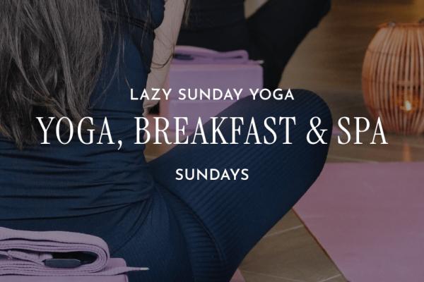 Söndagsmorgon med Yoga, Frukost & Spa