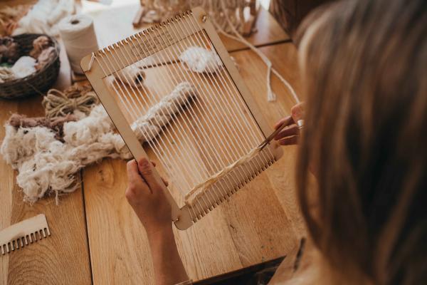 Weaving From Threads to Textiles