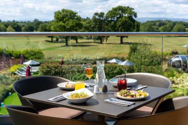 Sparkling Lunch with Shellac Manicure or Pedicure