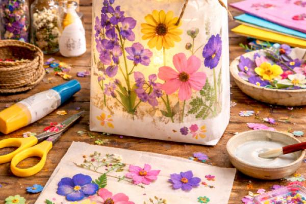 Pressed Flower Lantern Workshop