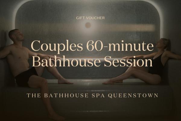 Gift Voucher | Couples 60-min Bathhouse
