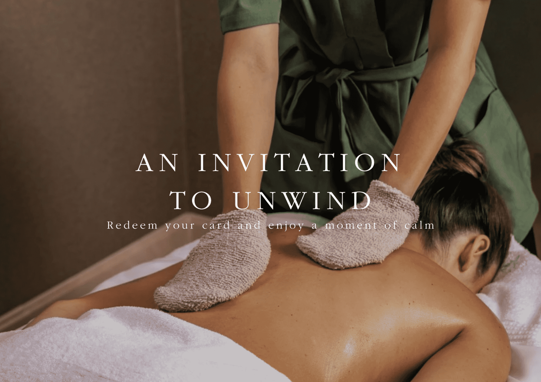 An invitation to unwind
