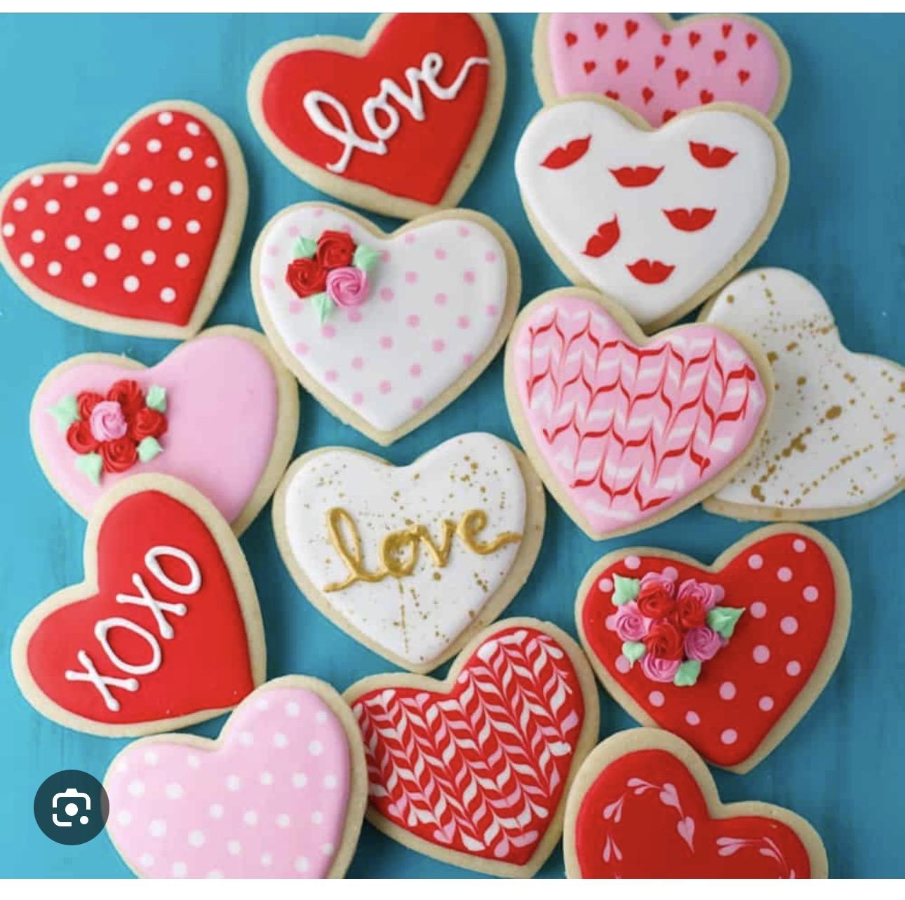 Valentine Cookie Decorating