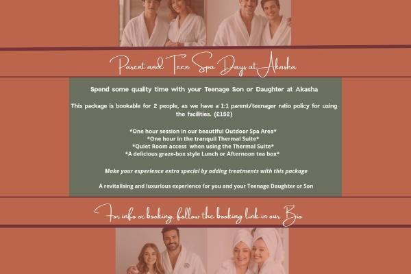 Parent & Teen Spa Day