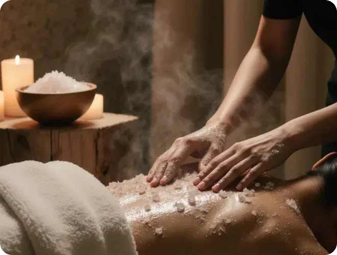 30 Minute Salt Scrub
