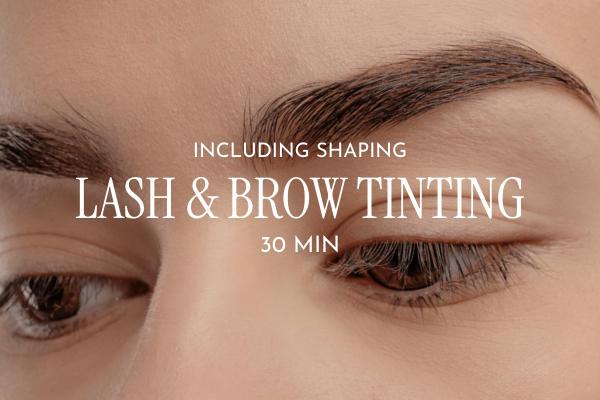 Lash & Brow Tinting | Including shaping | 30 min