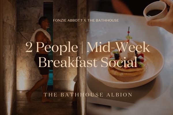 2 People - Mid-Week Breakfast Social