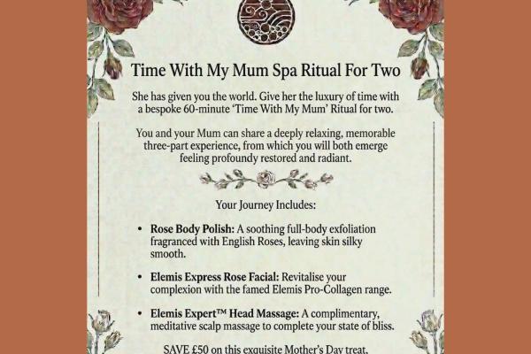 Time With My Mum Ritual for Two