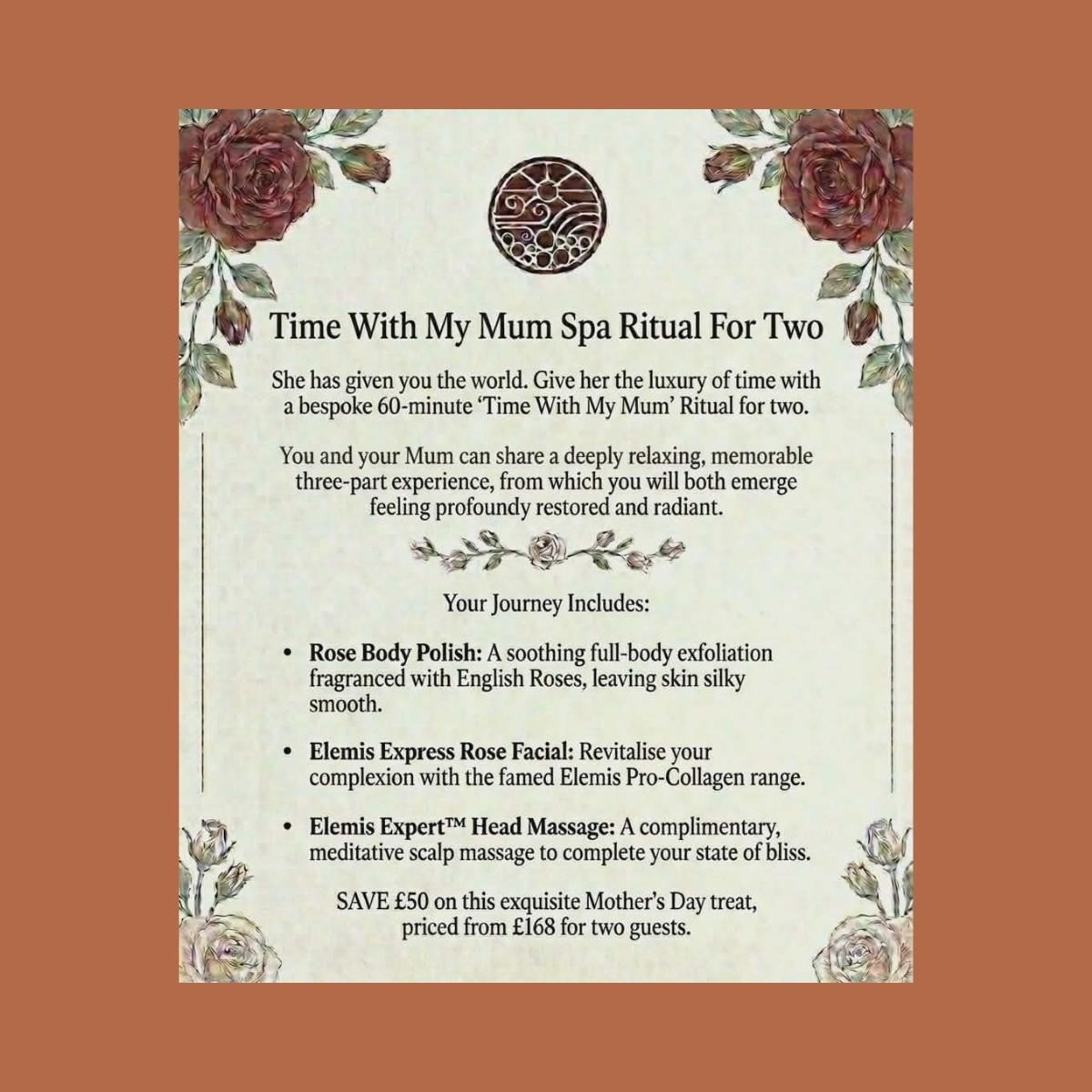 Time With My Mum Ritual for Two