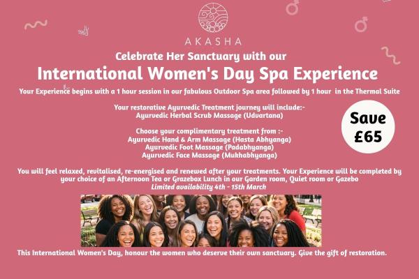 International Women's Day Spa Experience **