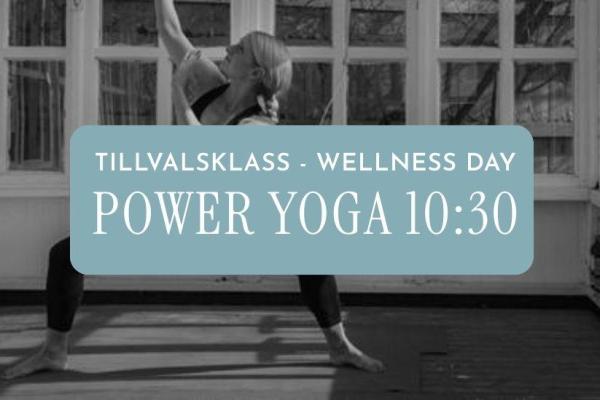 Tillval: Poweryoga 10:30 - 11:30 Stina Hulten
