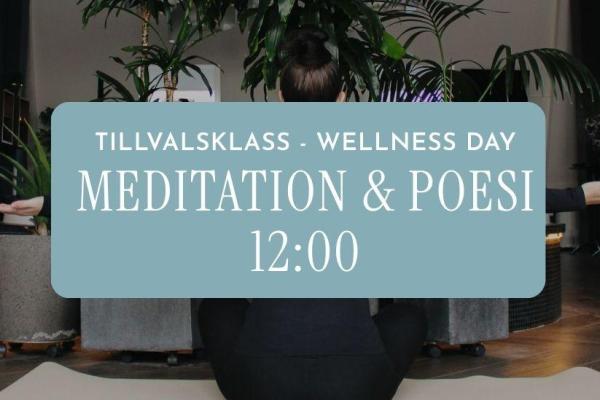 Tillval: Meditation & Poesi 12:00 - 13:00 Isabell Petrini