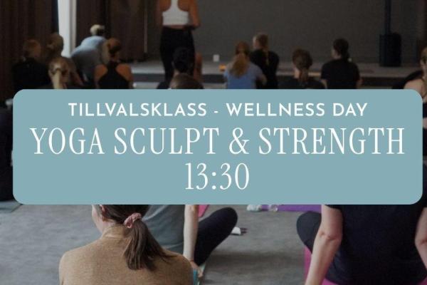 Tillval: Yoga Sculpt & Strength 13:30 - 14:30 Kristina Yondt