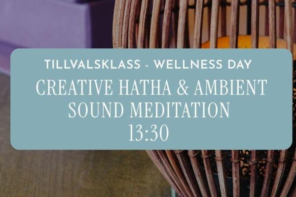 Tillval: Creative Hatha and Ambient Sound Meditation 13:30 - 14:30 Meghan Quinlan