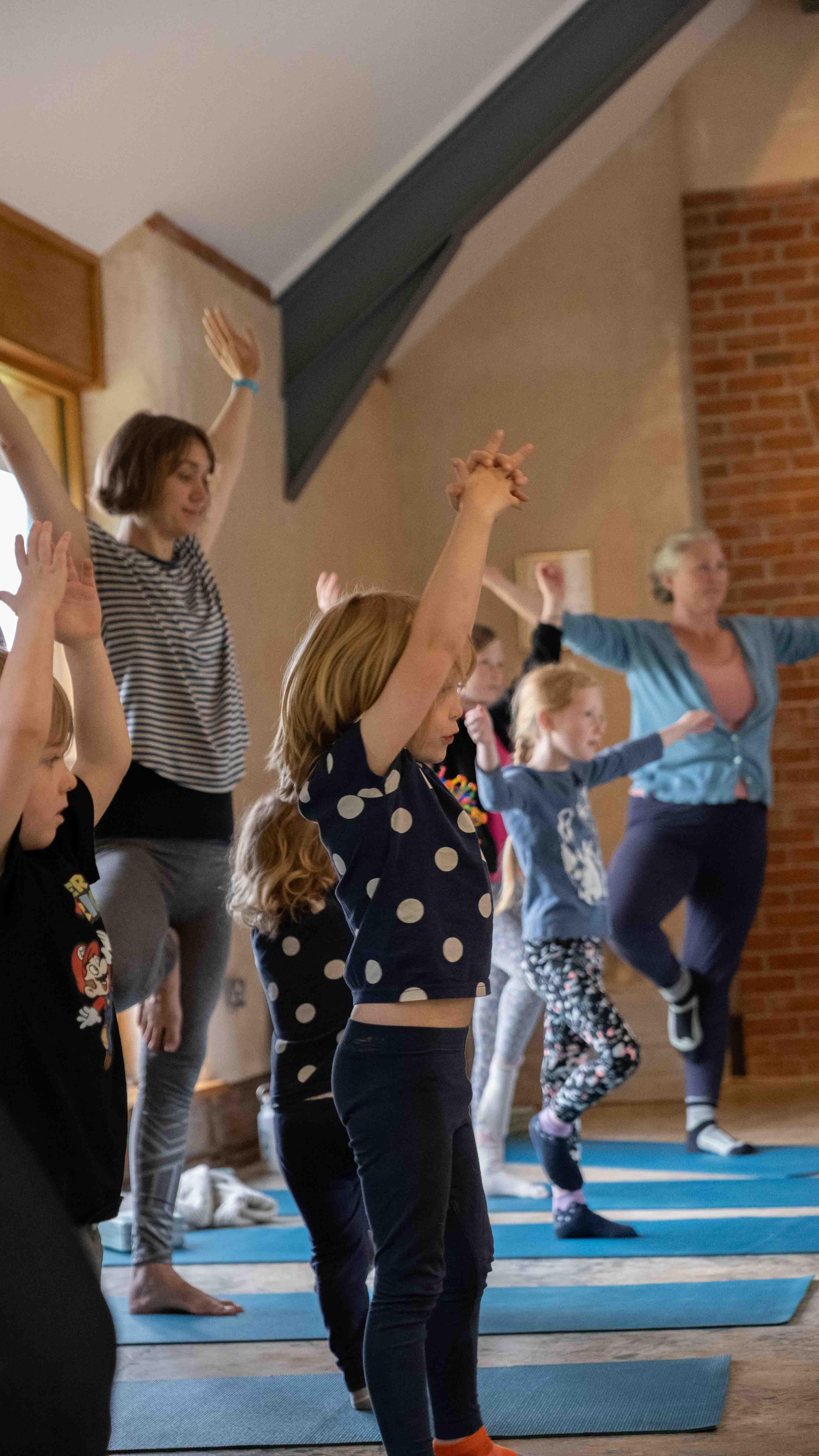 Family Yoga and Nature Connection