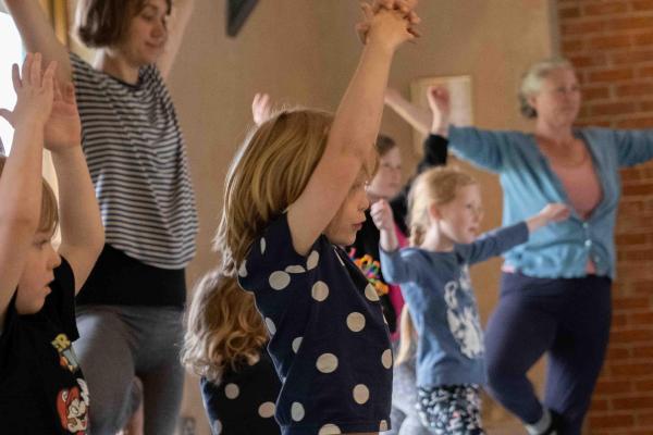 Family Yoga and Nature Connection