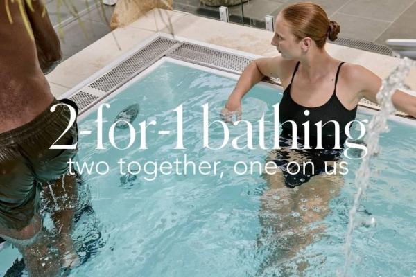 2-for-1 Bathing Tue + Wed (ends 30/4)