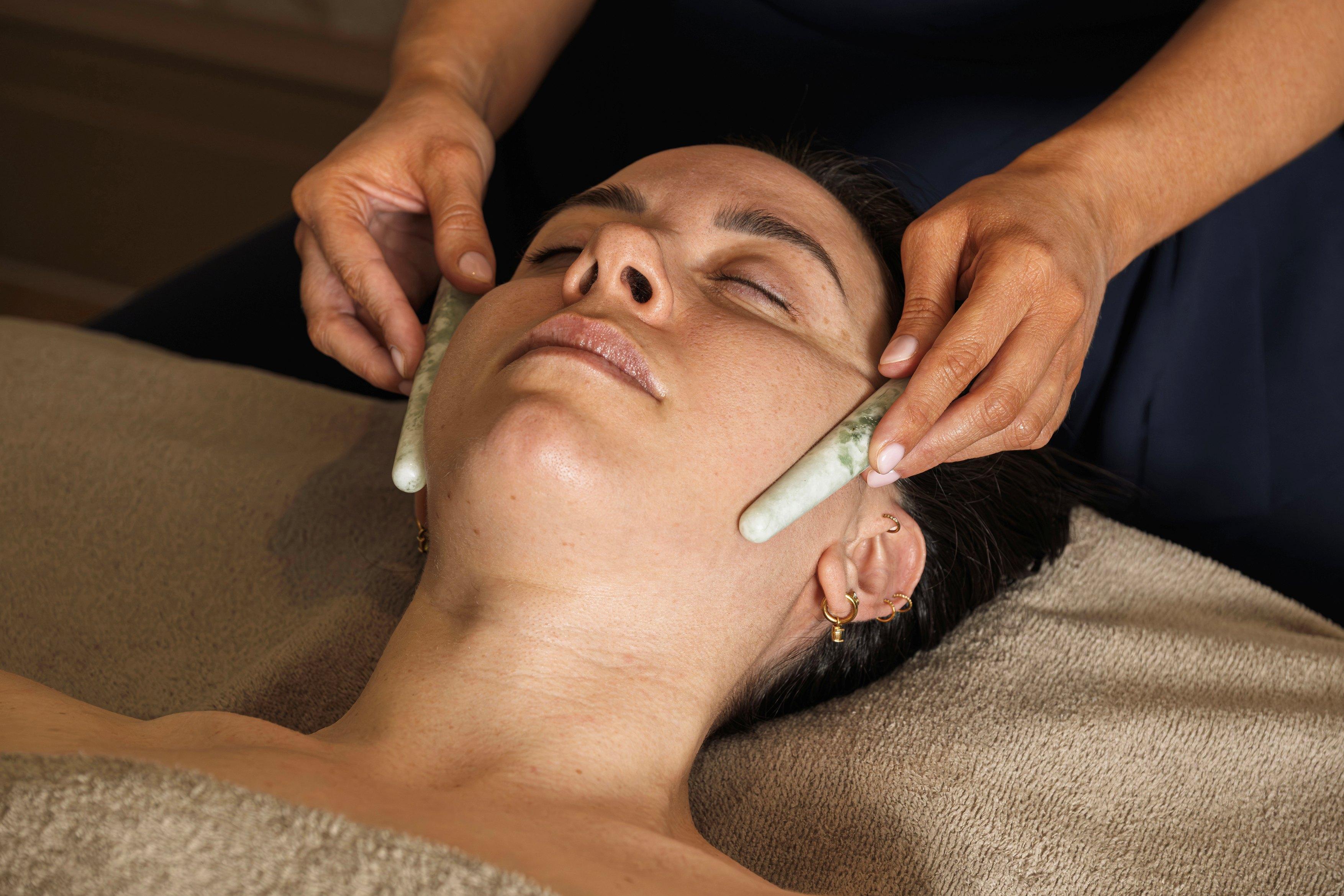 Jade facial by GAIA