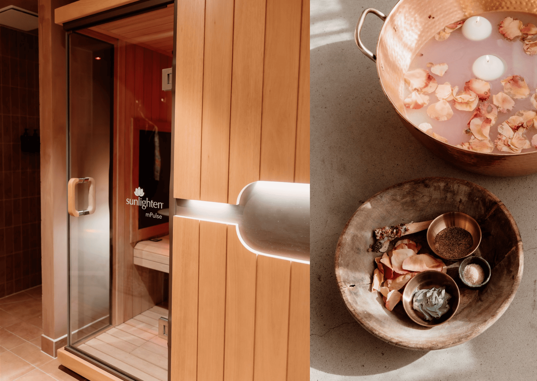 The Sunset Glow Ritual - Sauna & Massage