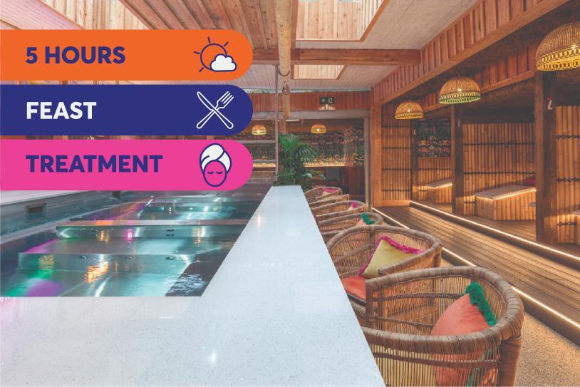 Afternoon Half-Day Spa + Treatment & Feast