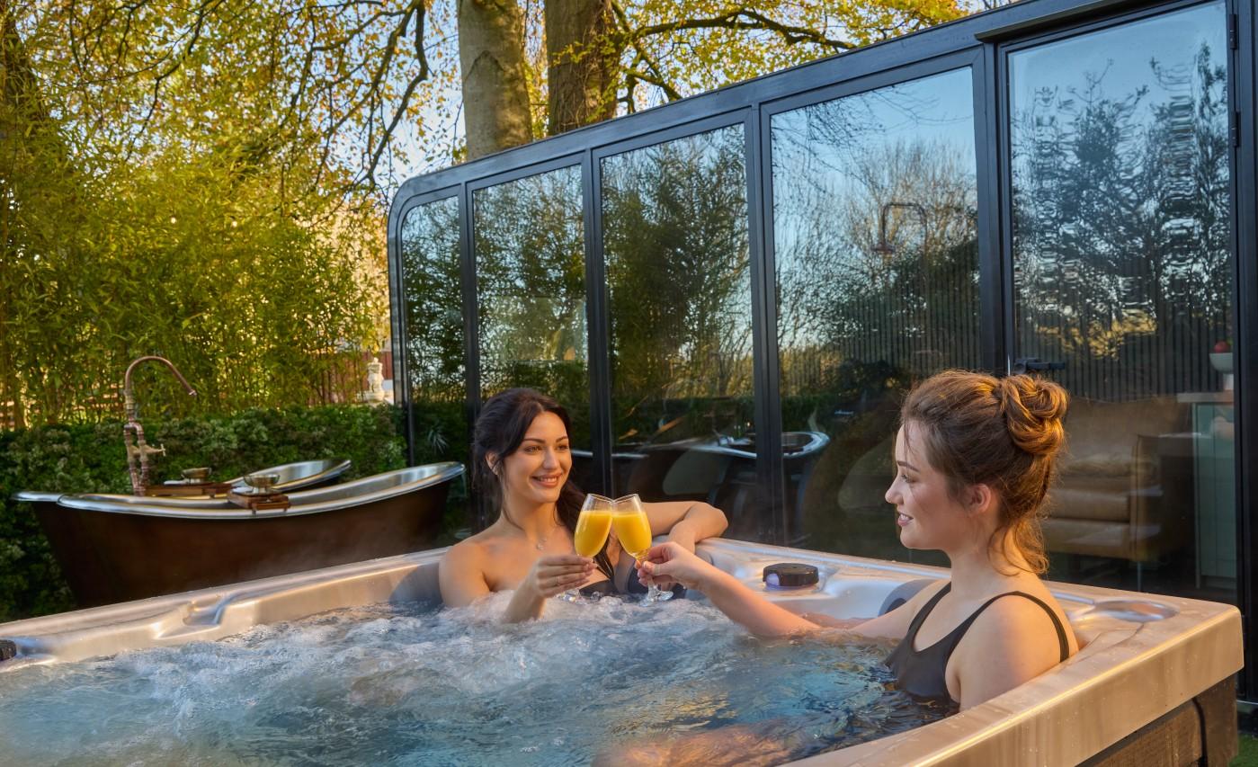 Private Pod Experience with Hot Tub