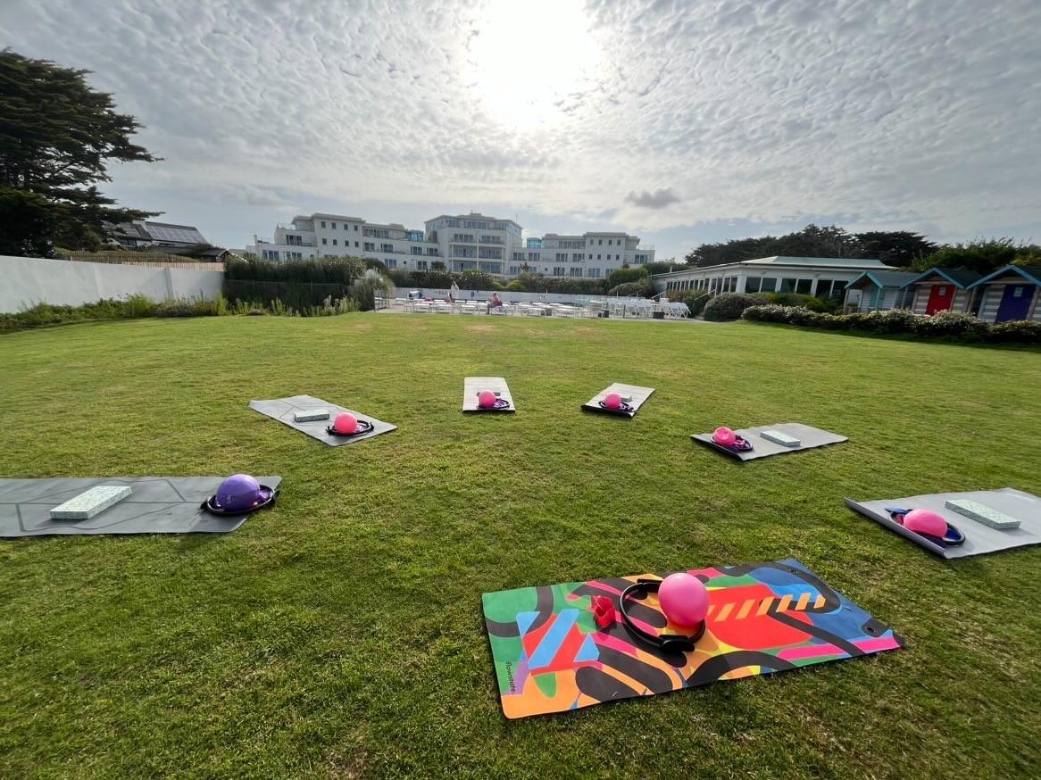 Cornwalls' Largest Outdoor Pilates Session
